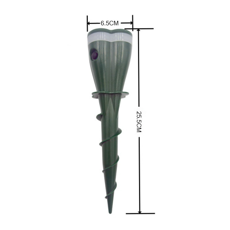 MoleAway® - Répulsif à vis solaire et imperméable contre les taupes